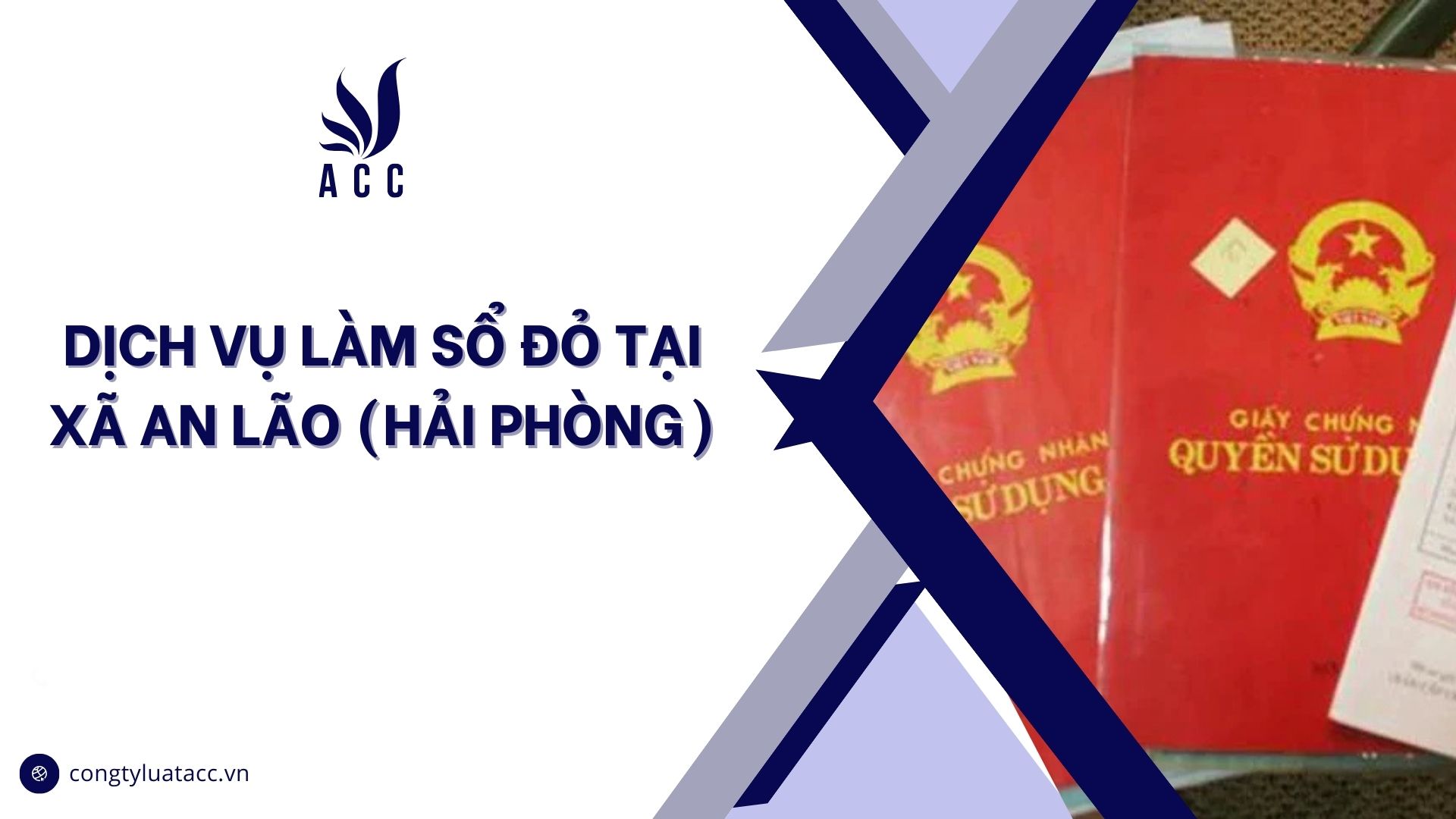 Dịch vụ làm sổ đỏ tại Xã An Lão (Hải Phòng)