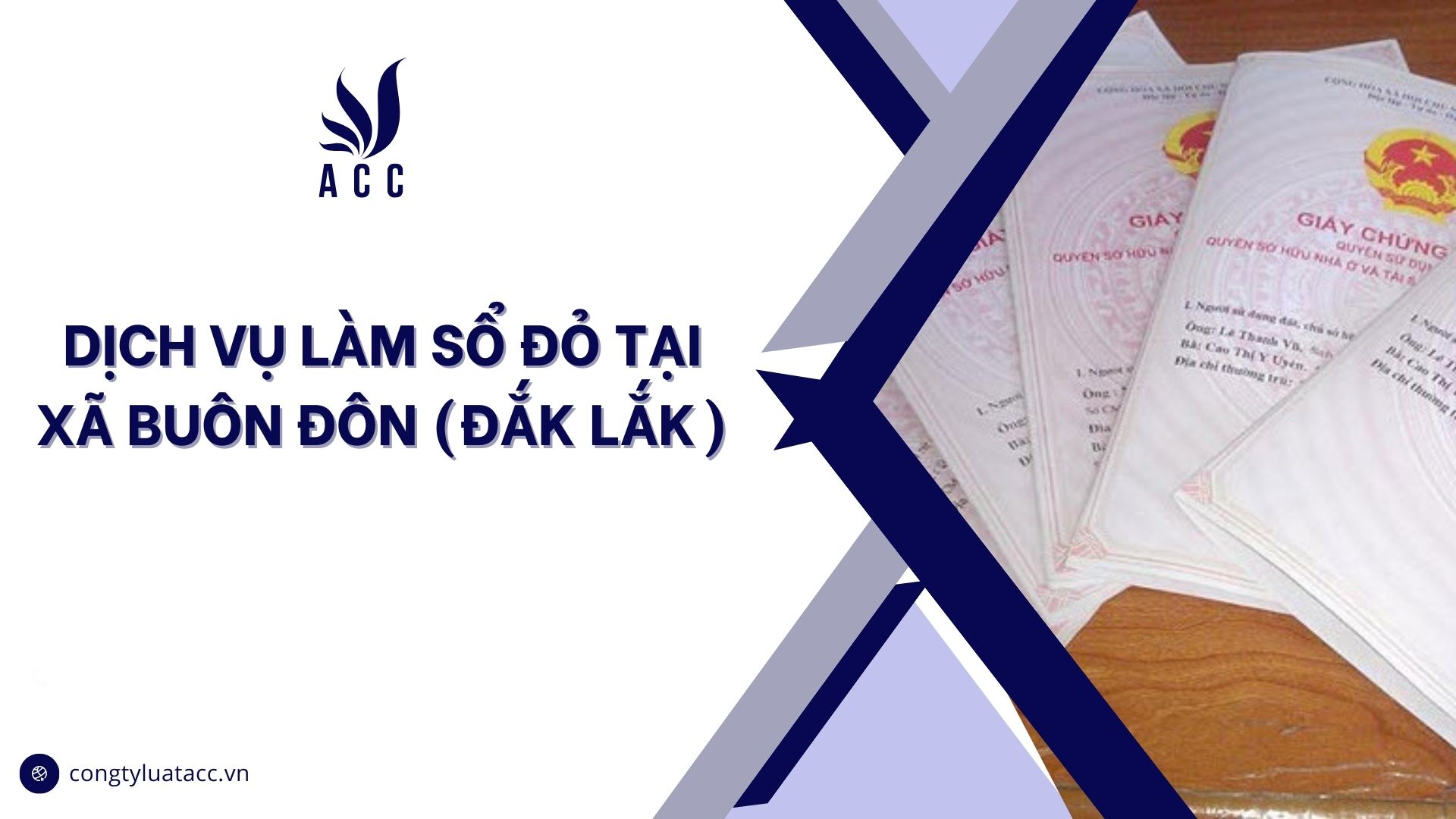 Dịch vụ làm sổ đỏ tại Xã Buôn Đôn (Đắk Lắk)