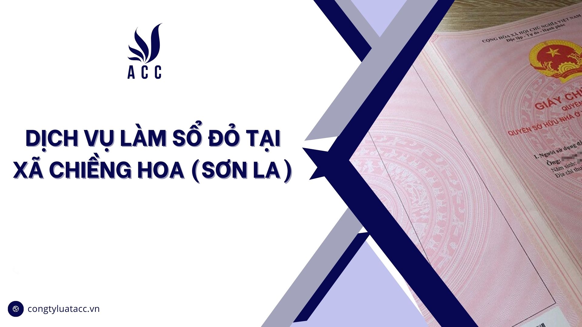 Dịch vụ làm sổ đỏ tại Xã Chiềng Hoa (Sơn La)