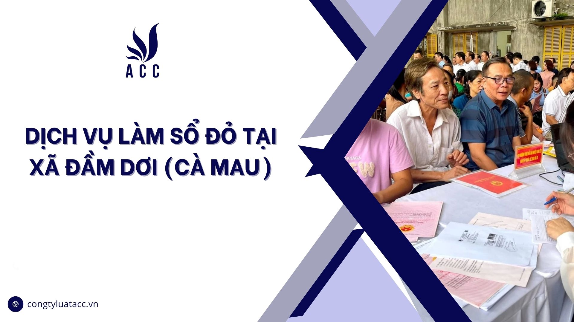 Dịch vụ làm sổ đỏ tại Xã Đầm Dơi (Cà Mau)