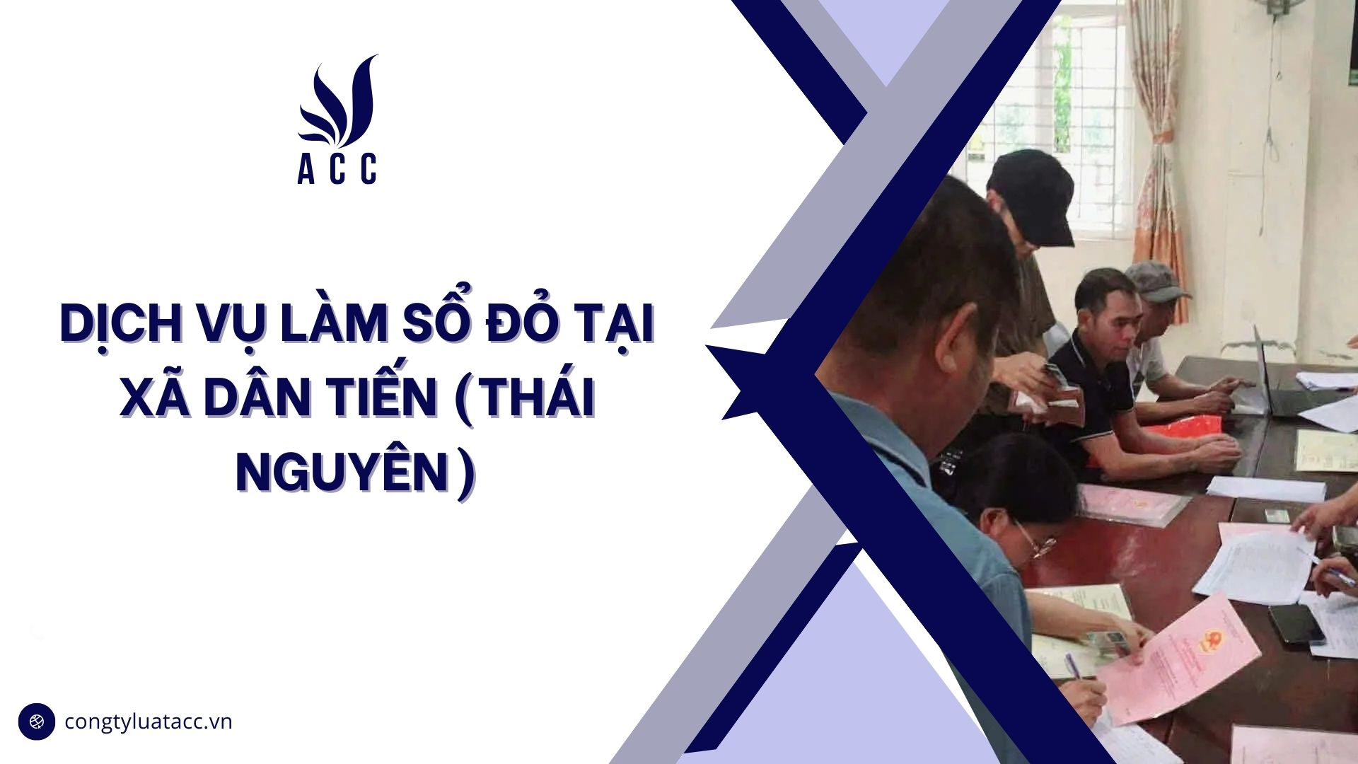 Dịch vụ làm sổ đỏ tại Xã Dân Tiến (Thái Nguyên)