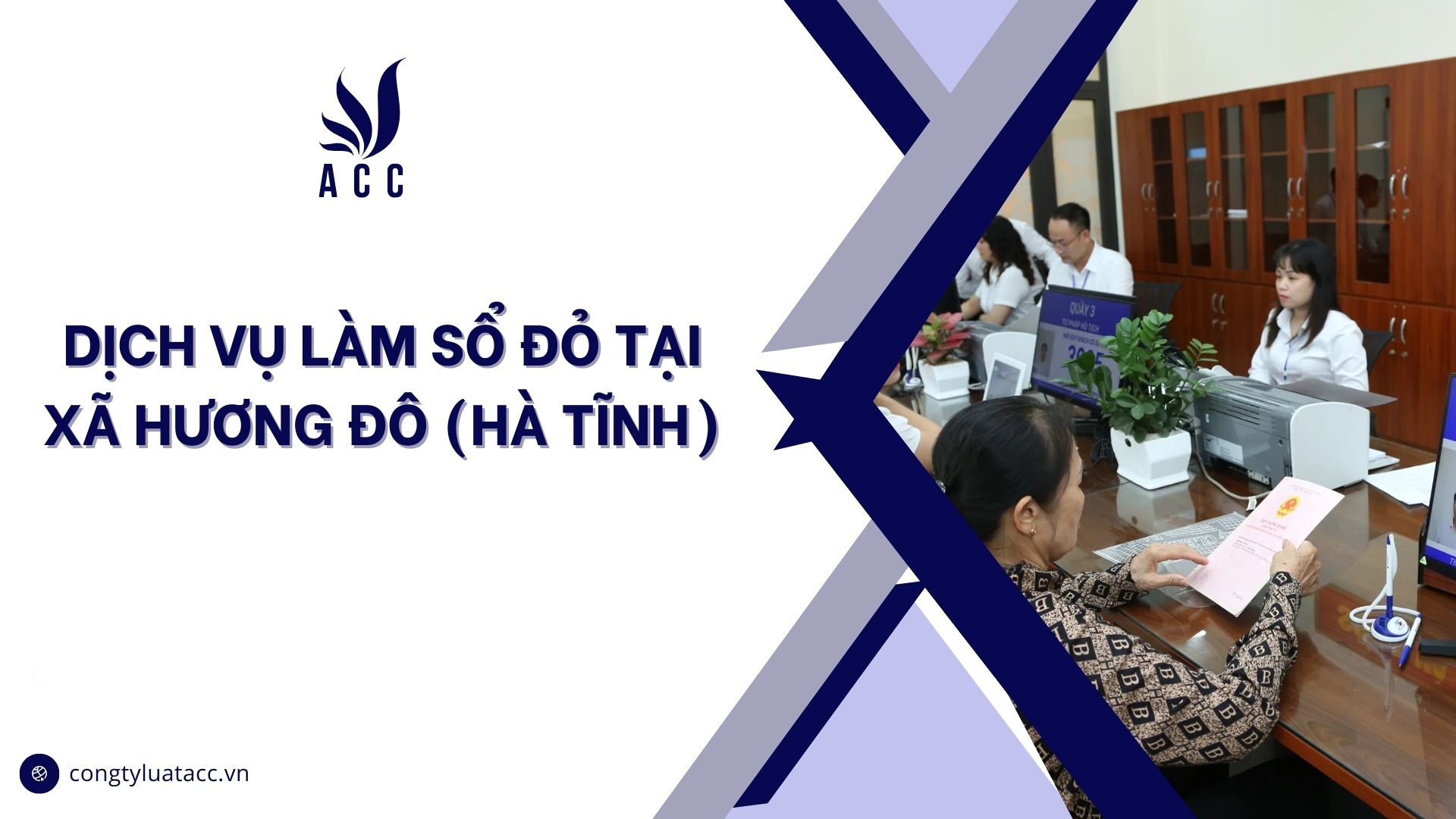 Dịch vụ làm sổ đỏ tại Xã Hương Đô (Hà Tĩnh)