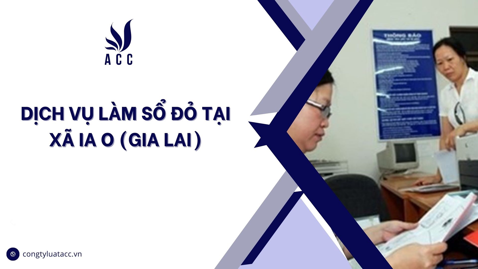 Dịch vụ làm sổ đỏ tại Xã Ia O (Gia Lai)