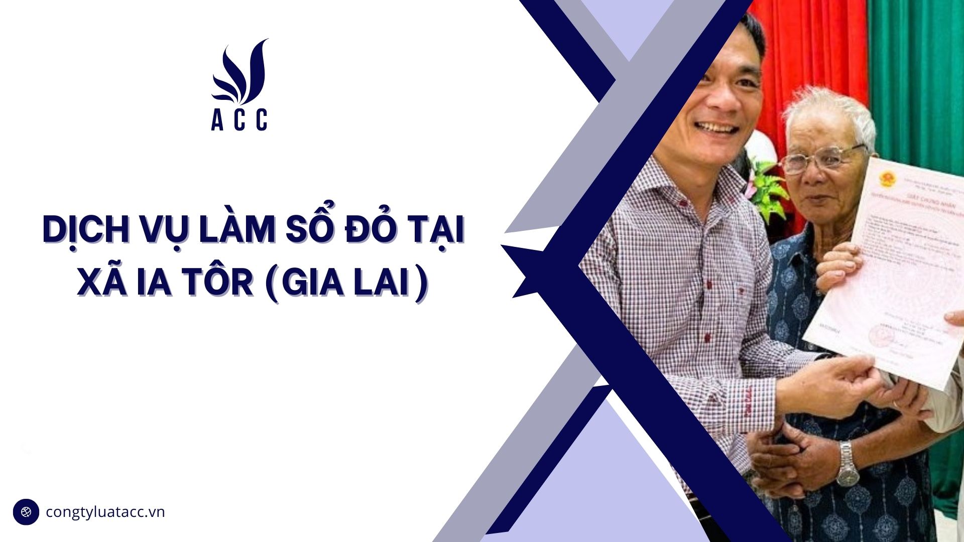 Dịch vụ làm sổ đỏ tại Xã Ia Tôr (Gia Lai)