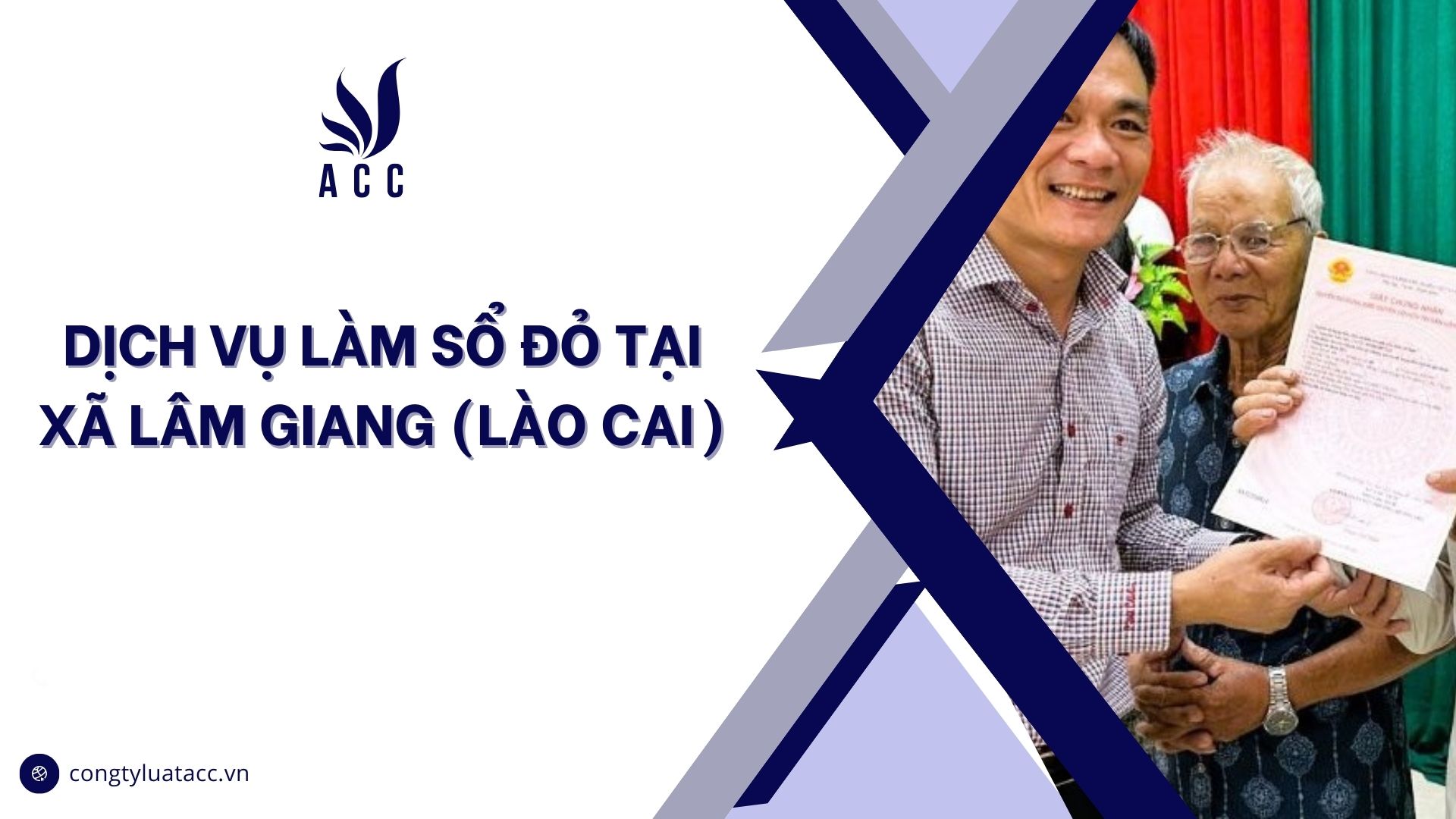 Dịch vụ làm sổ đỏ tại Xã Lâm Giang (Lào Cai)