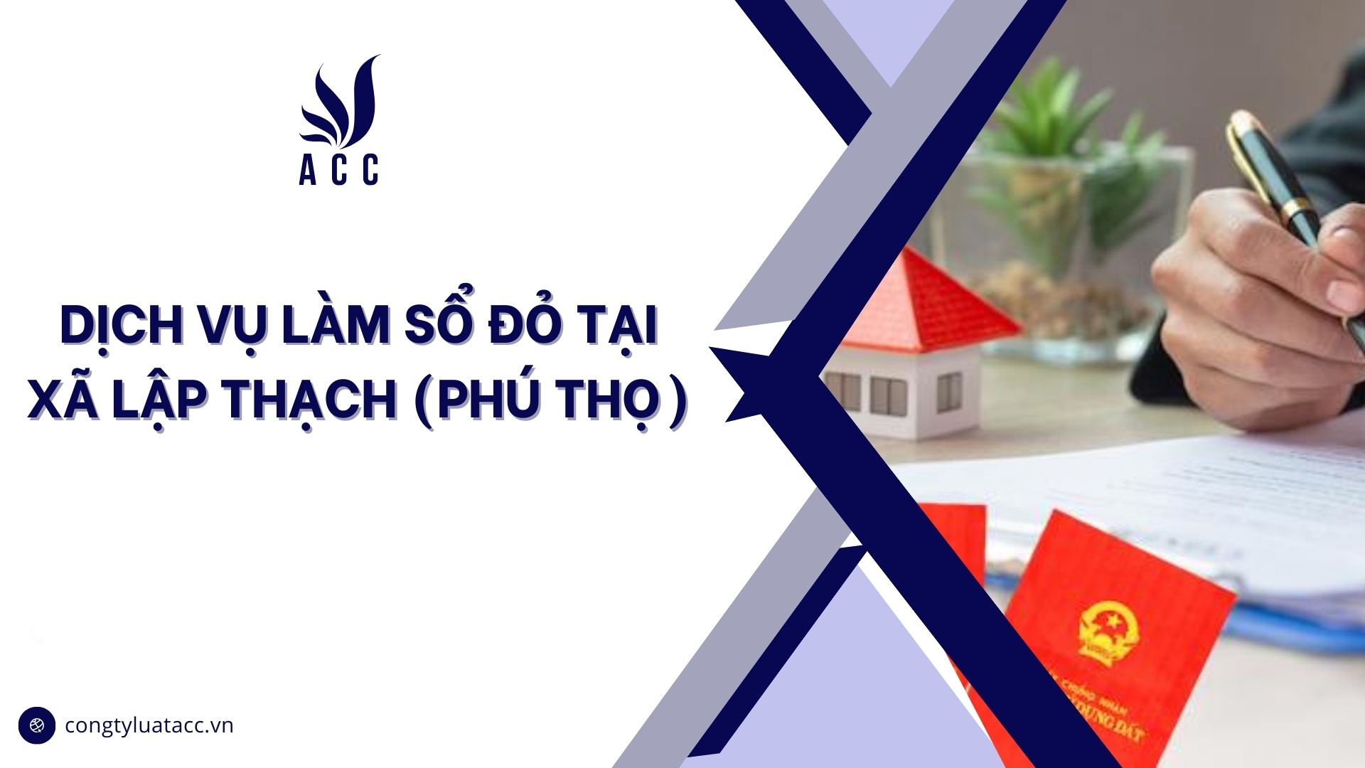 Dịch vụ làm sổ đỏ tại Xã Lập Thạch (Phú Thọ)