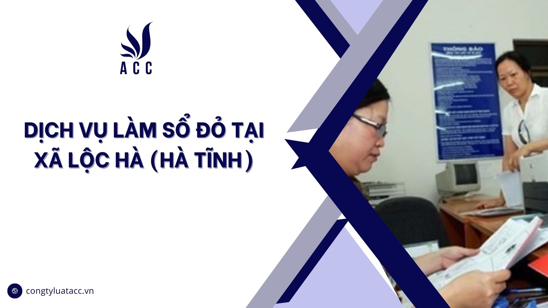 Dịch vụ làm sổ đỏ tại Xã Lộc Hà (Hà Tĩnh)