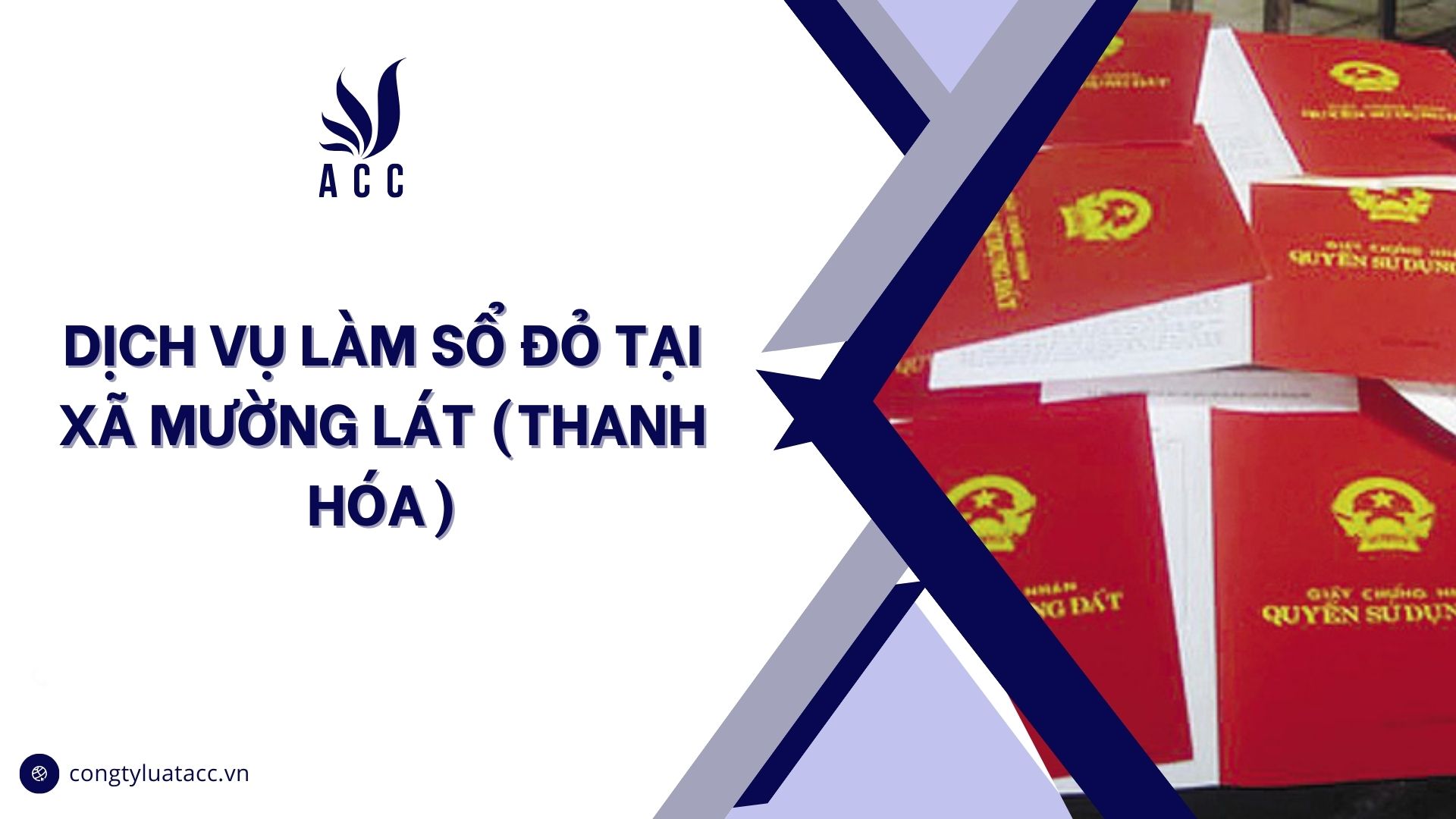 Dịch vụ làm sổ đỏ tại Xã Mường Lát (Thanh Hóa)