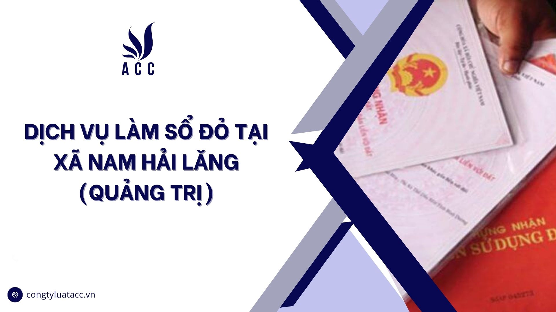 Dịch vụ làm sổ đỏ tại Xã Nam Hải Lăng (Quảng Trị)