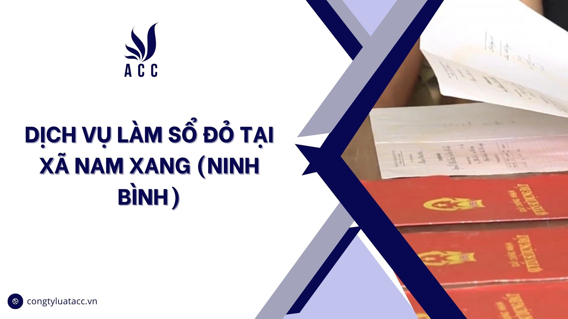 Dịch vụ làm sổ đỏ tại Xã Nam Xang (Ninh Bình)