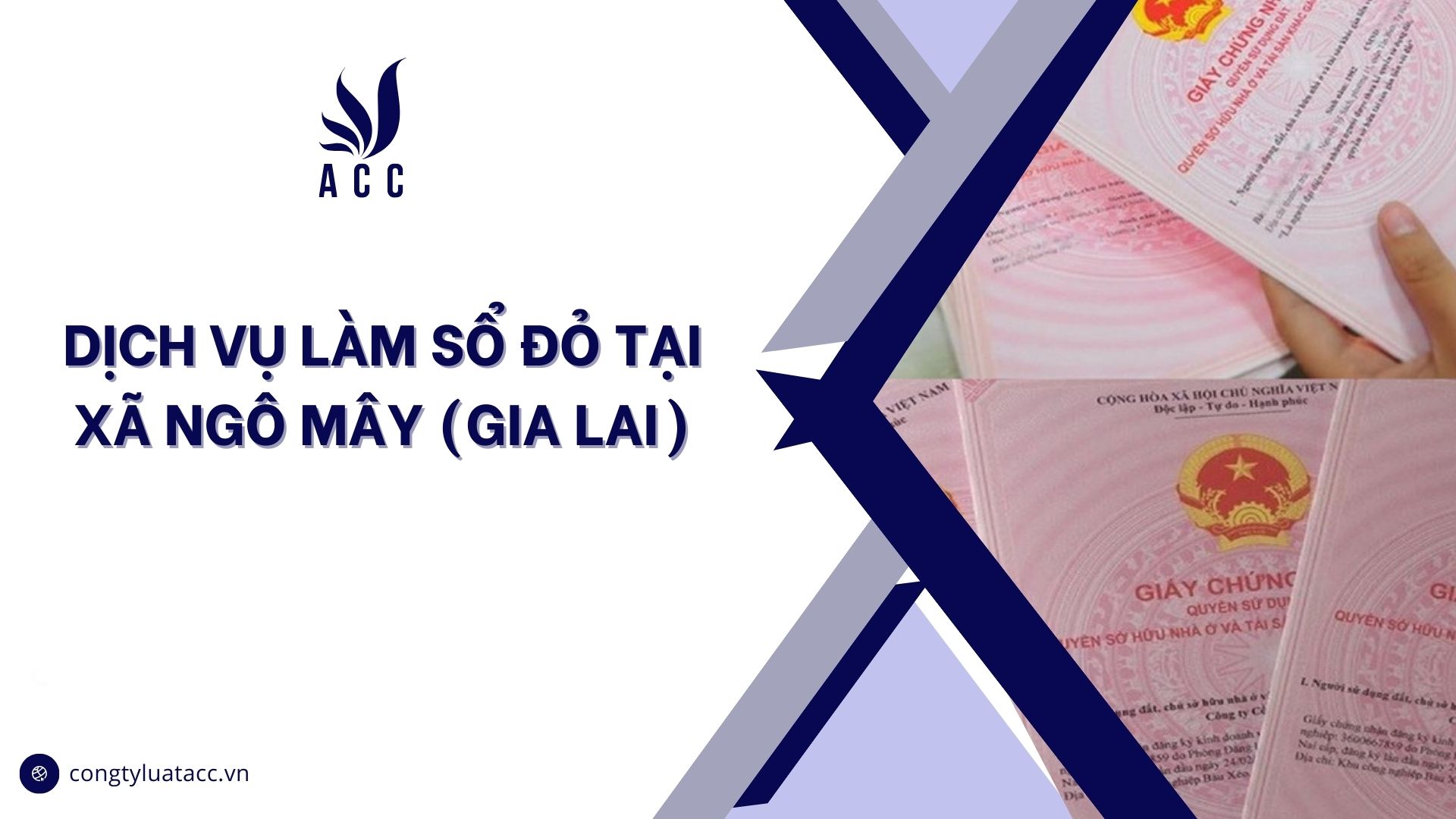 Dịch vụ làm sổ đỏ tại Xã Ngô Mây (Gia Lai)