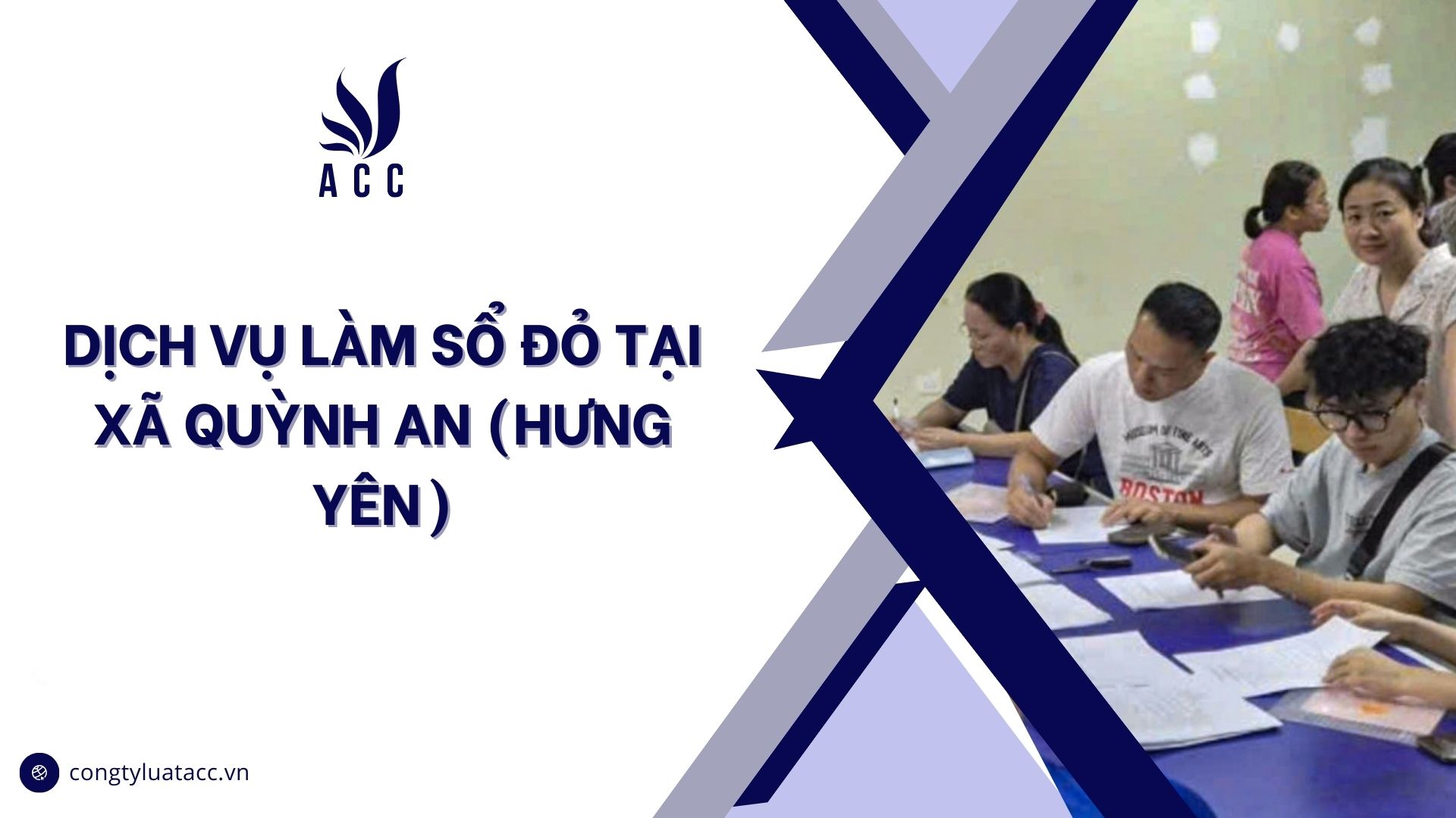 Dịch vụ làm sổ đỏ tại Xã Quỳnh An (Hưng Yên)