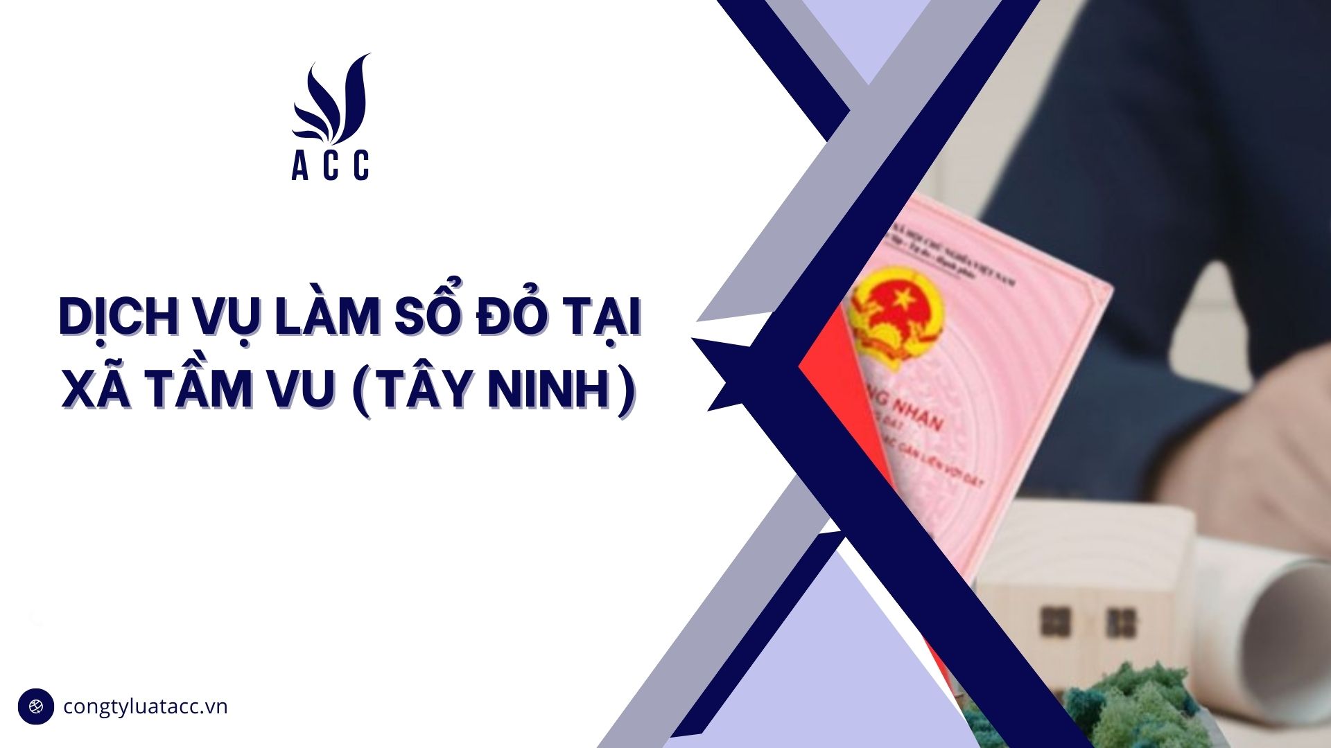 Dịch vụ làm sổ đỏ tại Xã Tầm Vu (Tây Ninh)