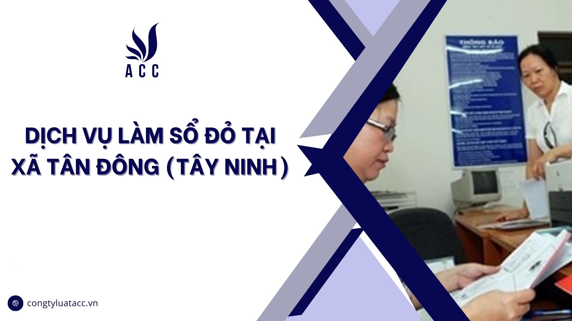Dịch vụ làm sổ đỏ tại Xã Tân Đông (Tây Ninh)