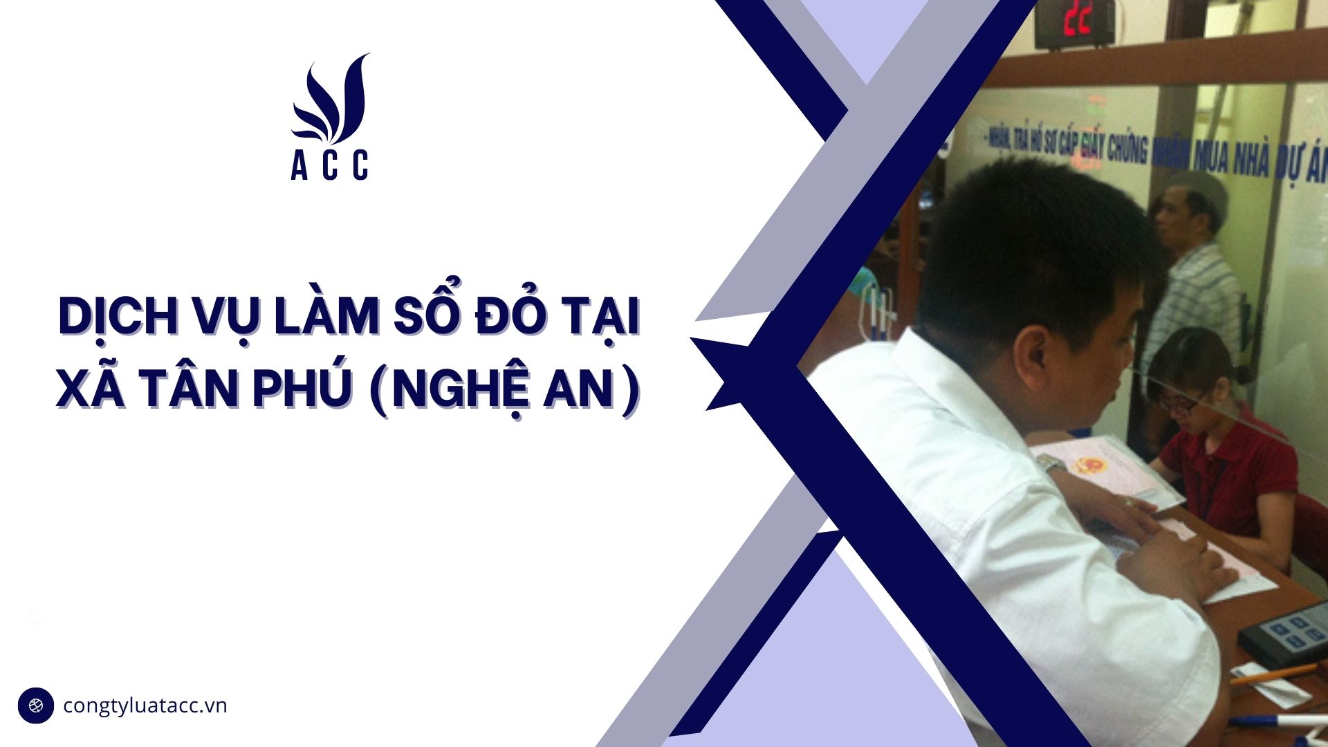Dịch vụ làm sổ đỏ tại Xã Tân Phú (Nghệ An)