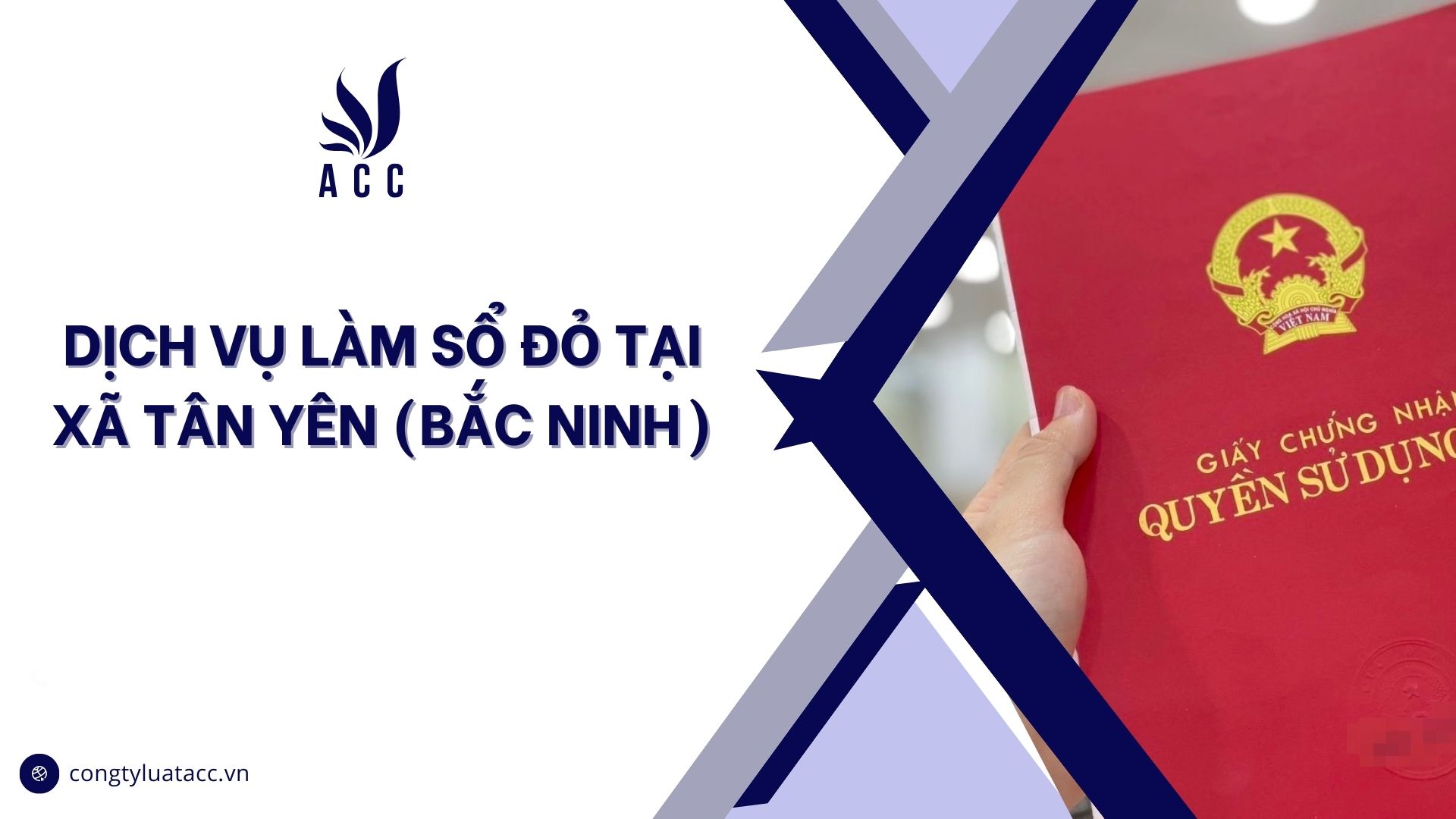 Dịch vụ làm sổ đỏ tại Xã Tân Yên (Bắc Ninh)