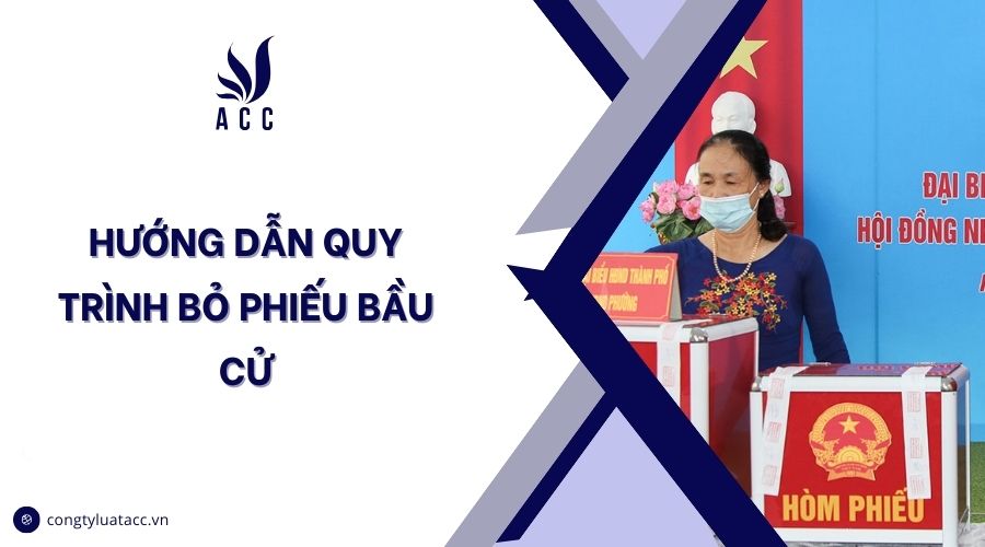 Hướng dẫn quy trình bỏ phiếu bầu cử