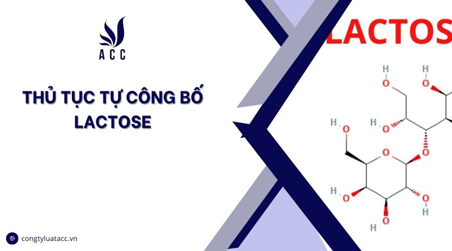 Thủ tục tự công bố lactose
