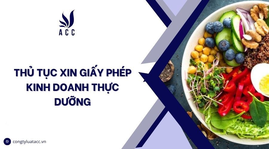 Thủ tục xin giấy phép kinh doanh thực dưỡng