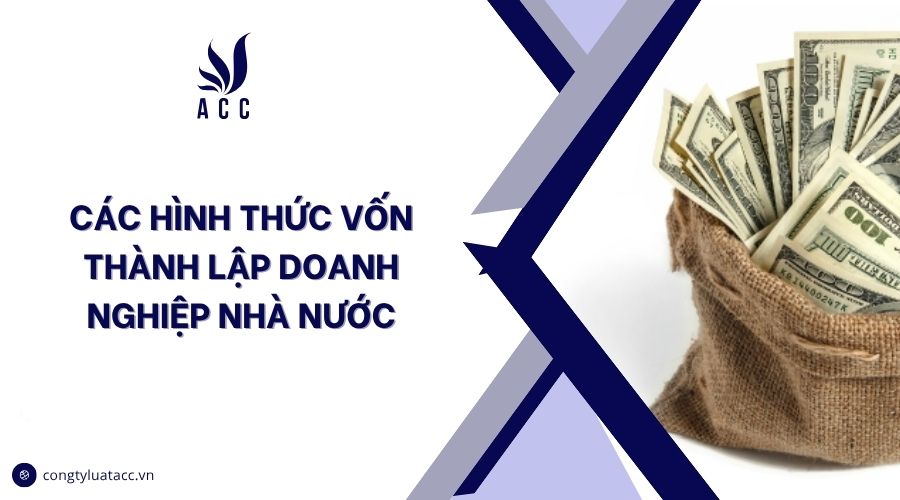 Các hình thức vốn thành lập doanh nghiệp nhà nước