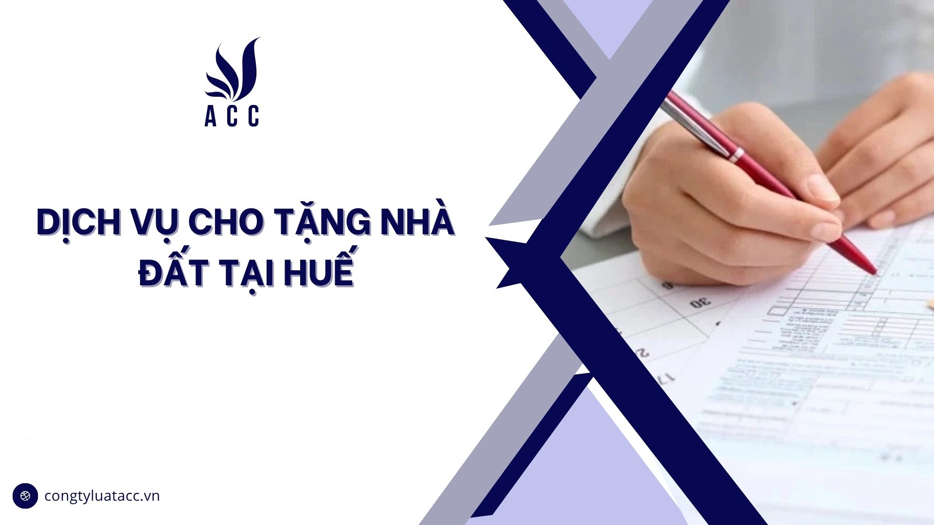 Dịch vụ cho tặng nhà đất​ tại Huế