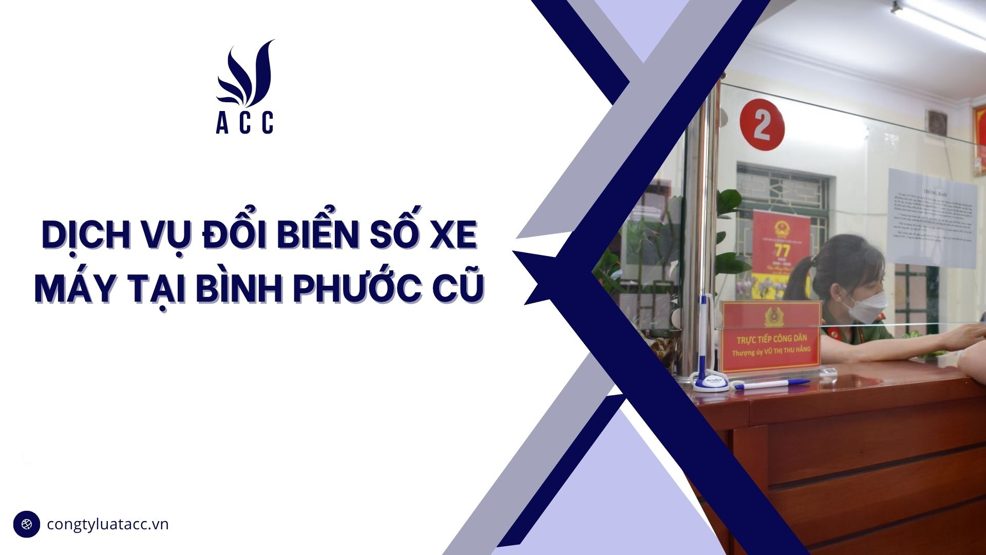 Dịch vụ đổi biển số xe máy tại Bình Phước cũ