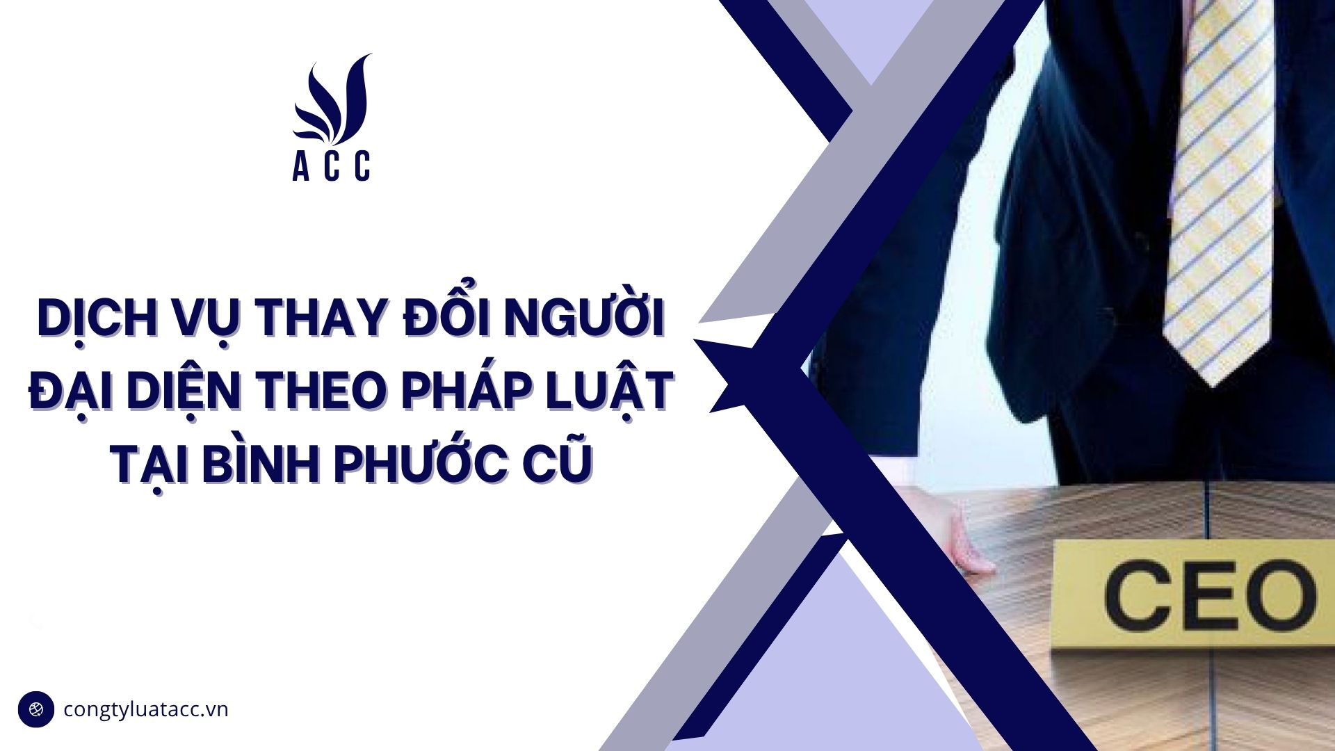 Dịch vụ thay đổi người đại diện theo pháp luật tại Bình Phước cũ
