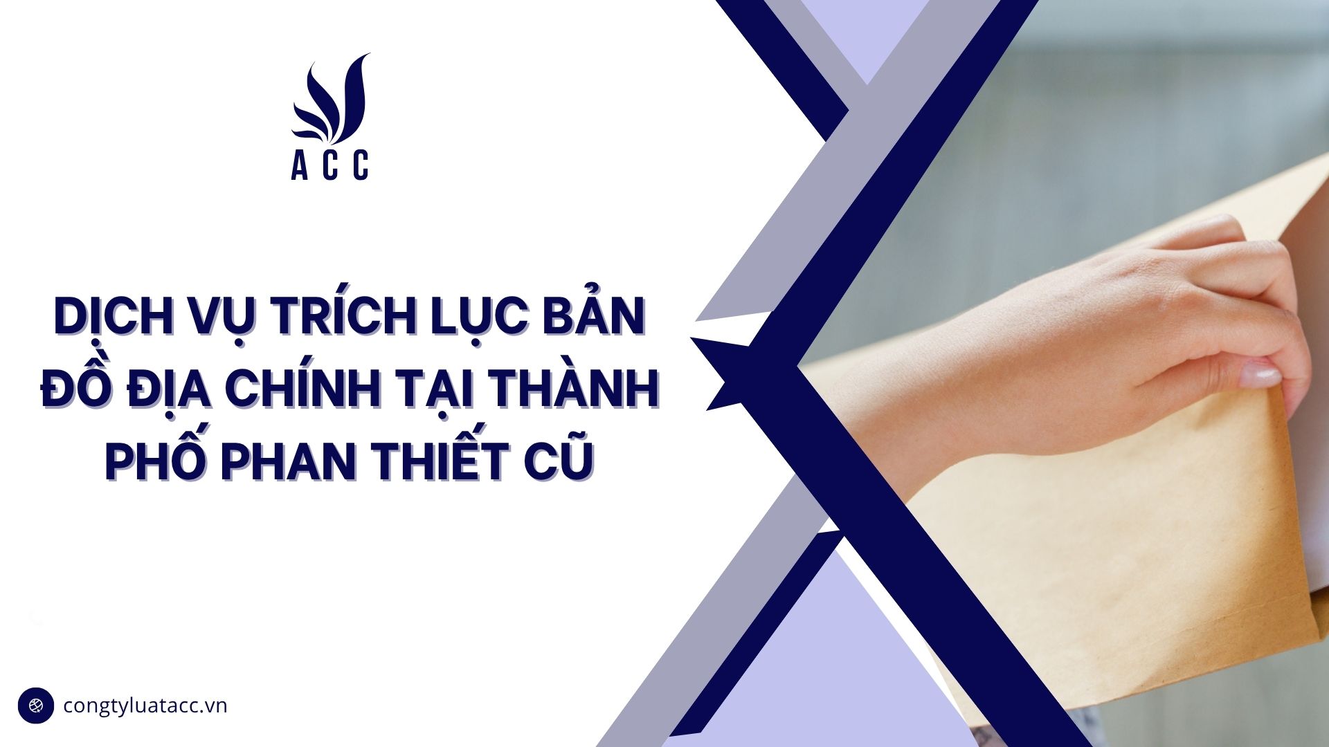 Dịch vụ trích lục bản đồ địa chính tại thành phố Phan Thiết cũ
