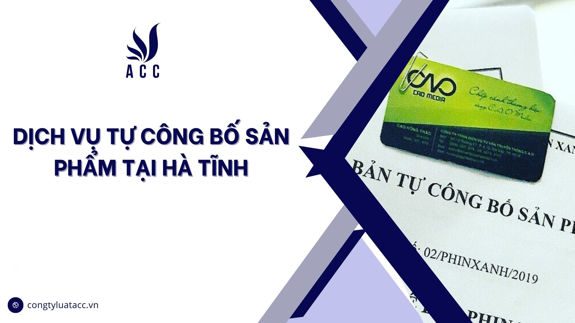 Dịch vụ tự công bố sản phẩm tại Hà Tĩnh