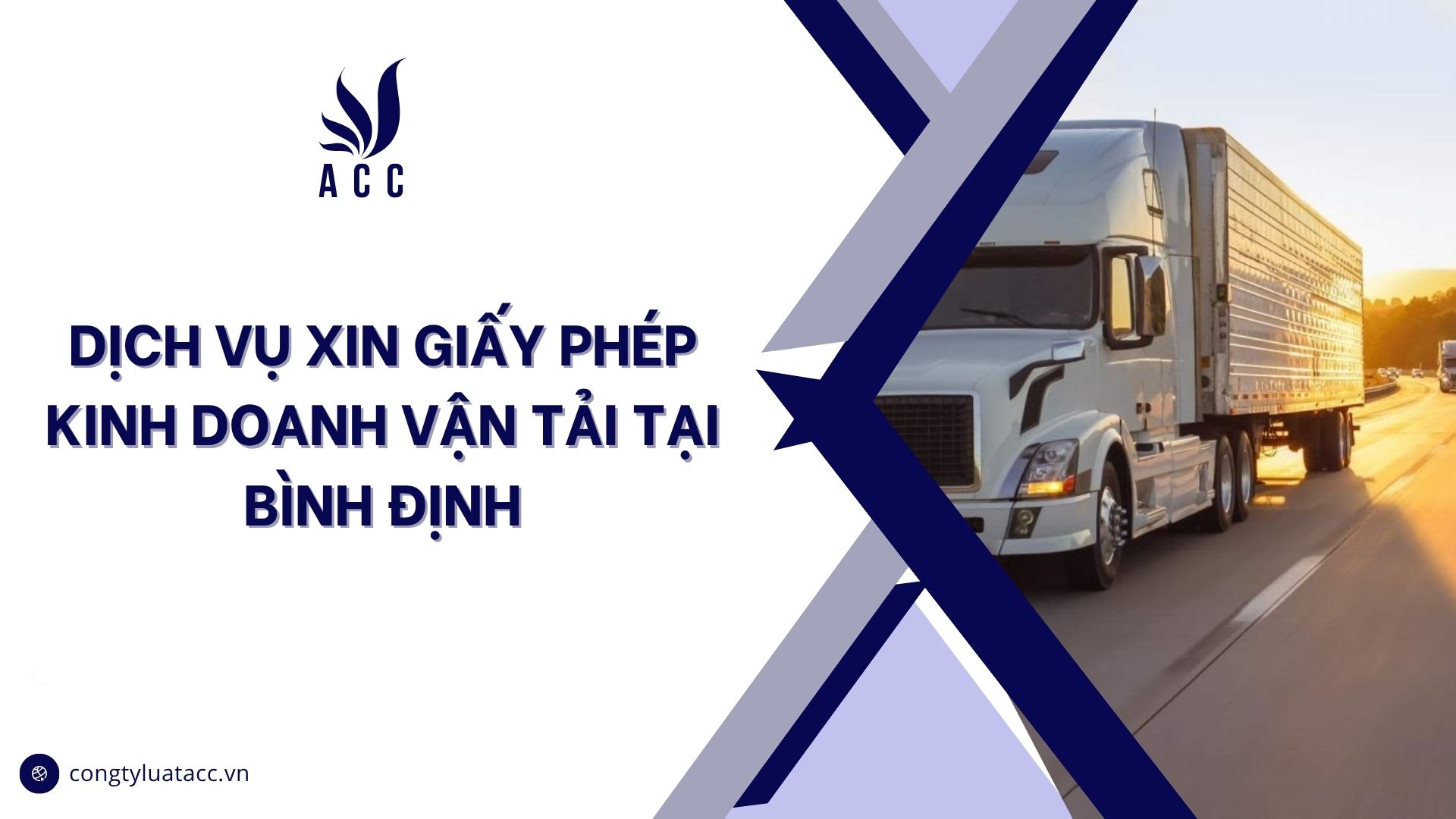 Dịch vụ xin giấy phép kinh doanh vận tải tại Bình Định