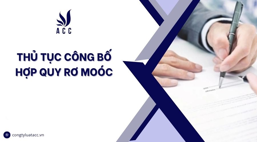 Thủ tục công bố hợp quy rơ moóc