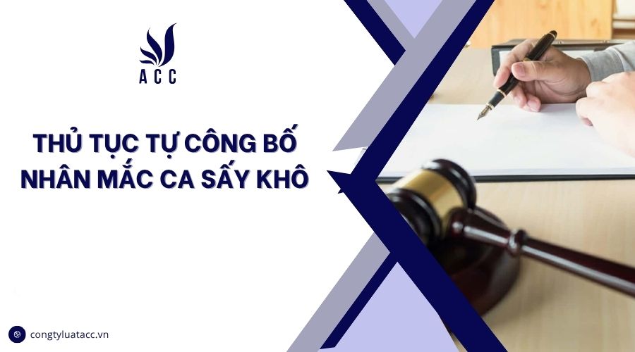 Thủ tục tự công bố bò kho