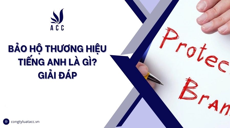 Bảo hộ thương hiệu tiếng anh là gì? Giải đáp