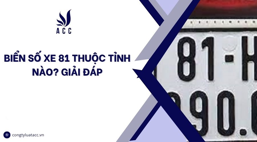 Biển số xe 81 thuộc tỉnh nào? Giải đáp