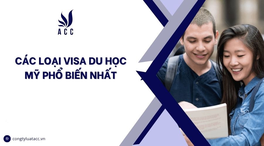 Các loại visa du học Mỹ phổ biến nhất
