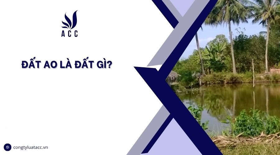 Đất ao là đất gì?
