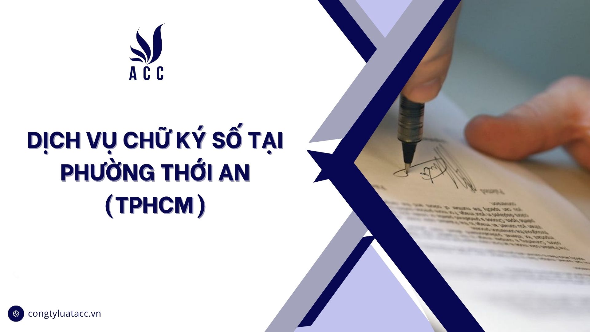 Dịch vụ chữ ký số tại phường Thới An (TPHCM)