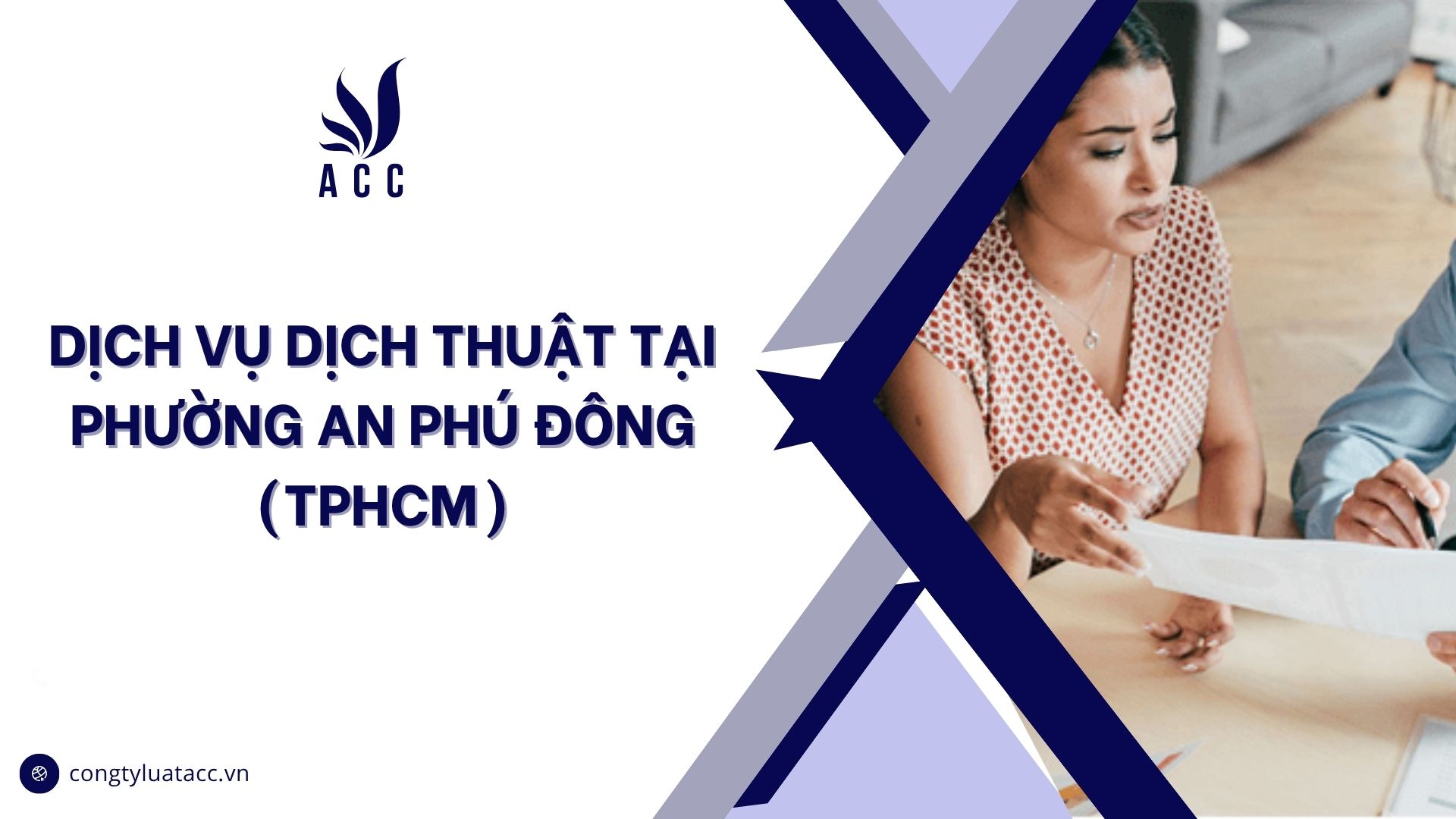 Dịch vụ dịch thuật tại phường An Phú Đông (TPHCM)