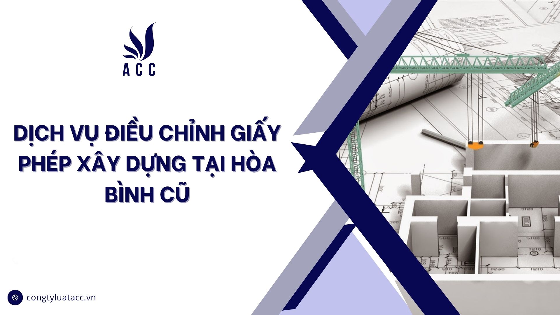 Dịch vụ điều chỉnh giấy phép xây dựng tại Hòa Bình cũ