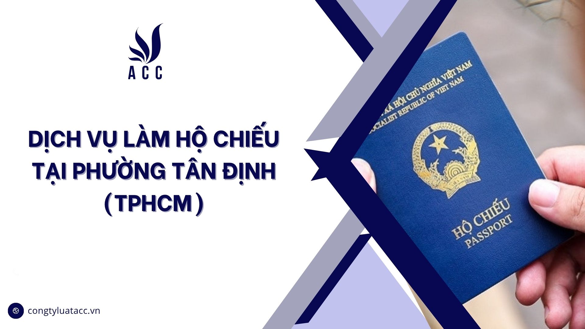 Dịch vụ làm hộ chiếu tại phường Tân Định (TPHCM)