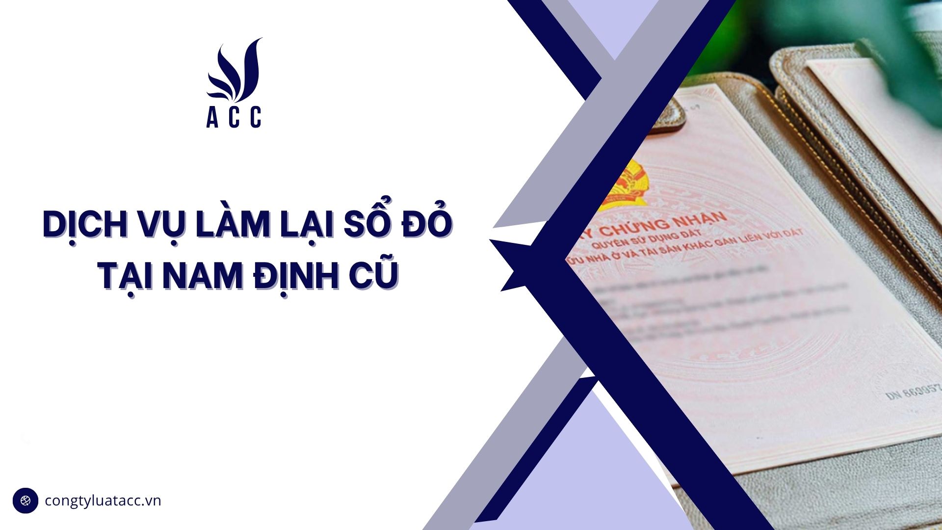 Dịch vụ làm lại sổ đỏ tại Nam Định cũ