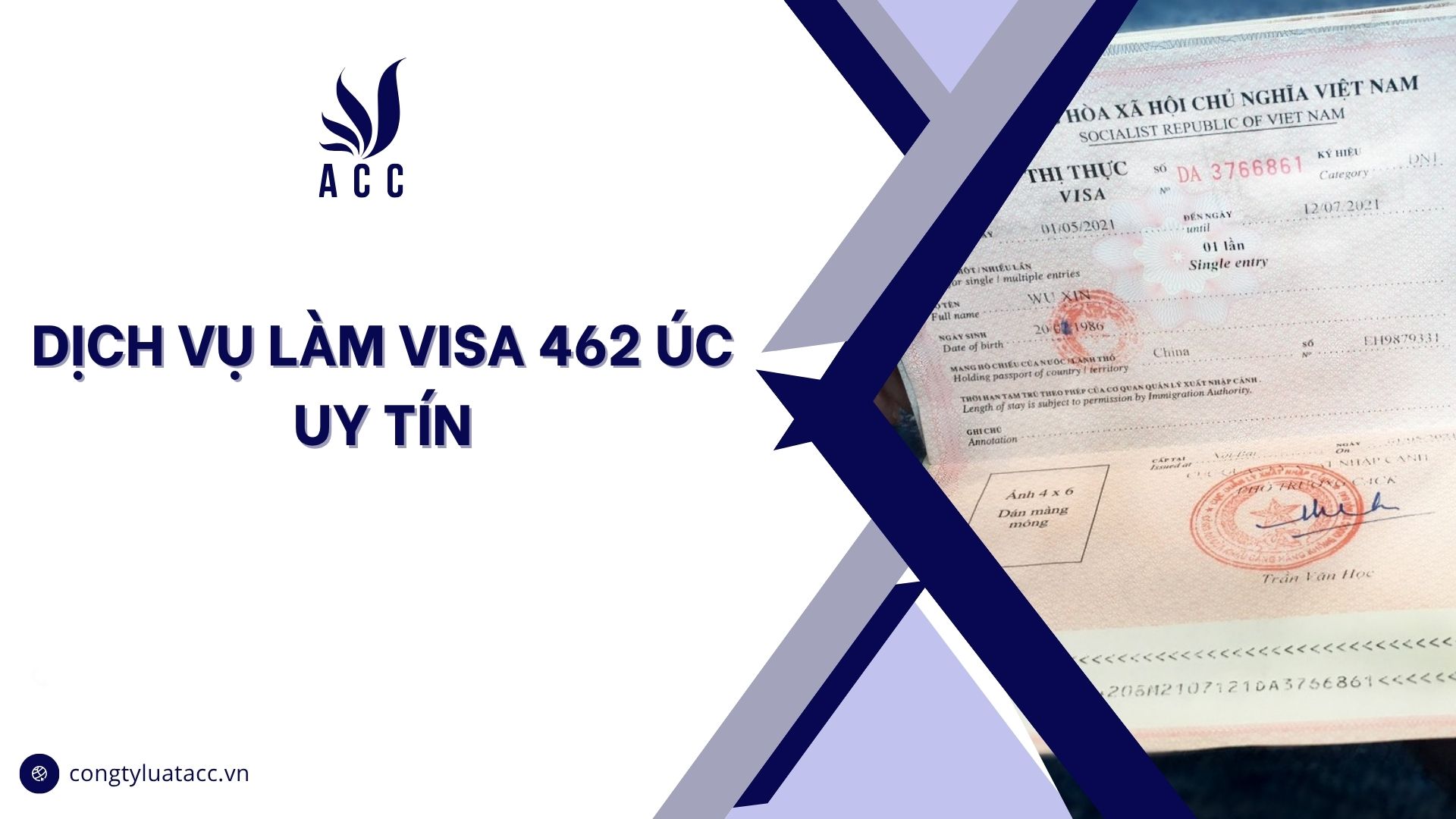 Dịch vụ làm visa 462 Úc uy tín
