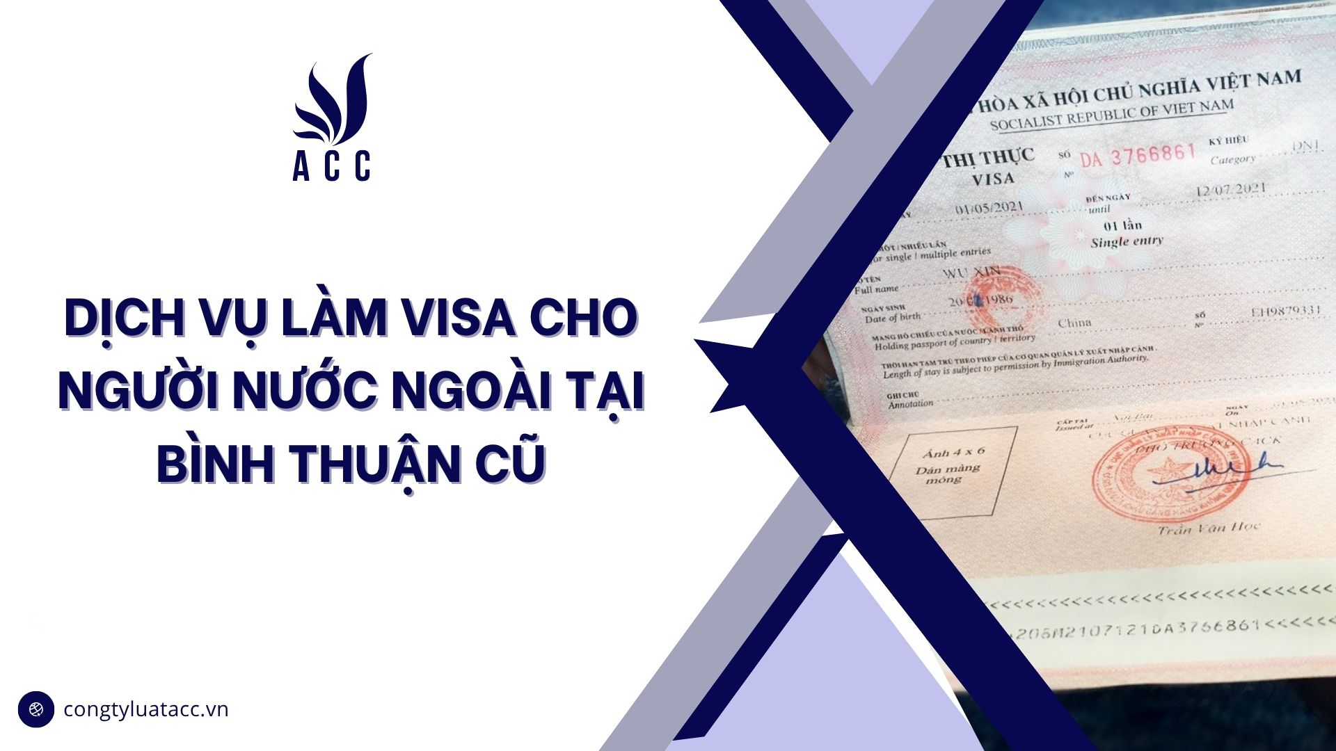 Dịch vụ làm visa cho người nước ngoài tại Bình Thuận cũ