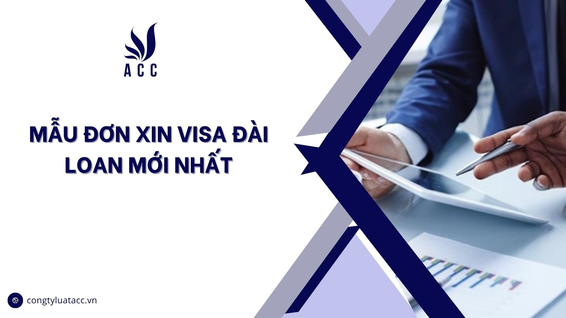 Mẫu đơn xin visa Đài Loan​ mới nhất