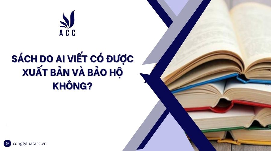 Sách do AI viết có được xuất bản và bảo hộ không?