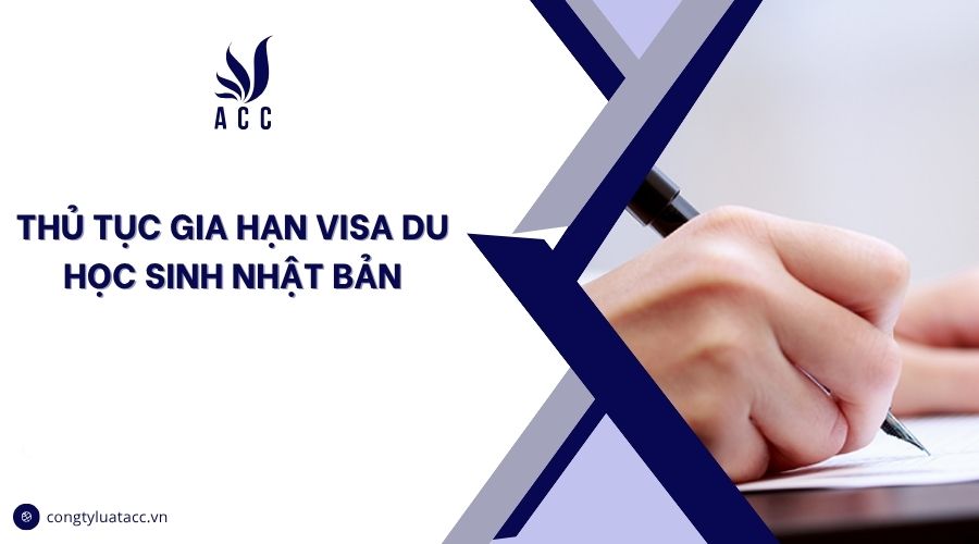 Thủ tục gia hạn visa du học sinh Nhật Bản