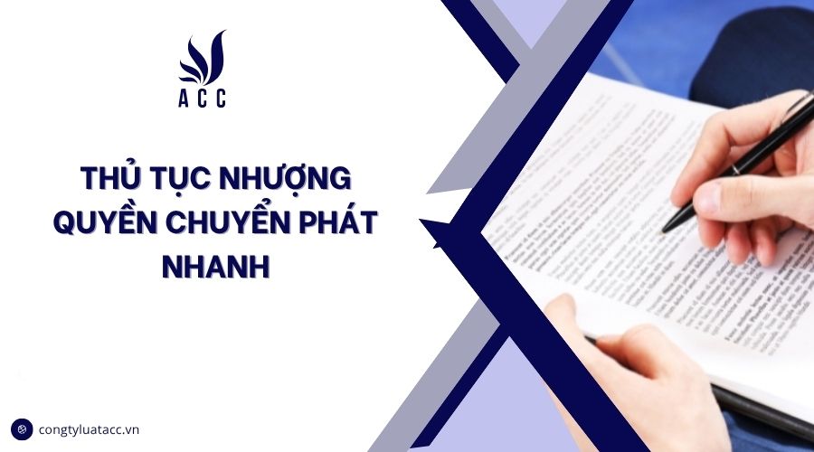 Thủ tục nhượng quyền chuyển phát nhanh