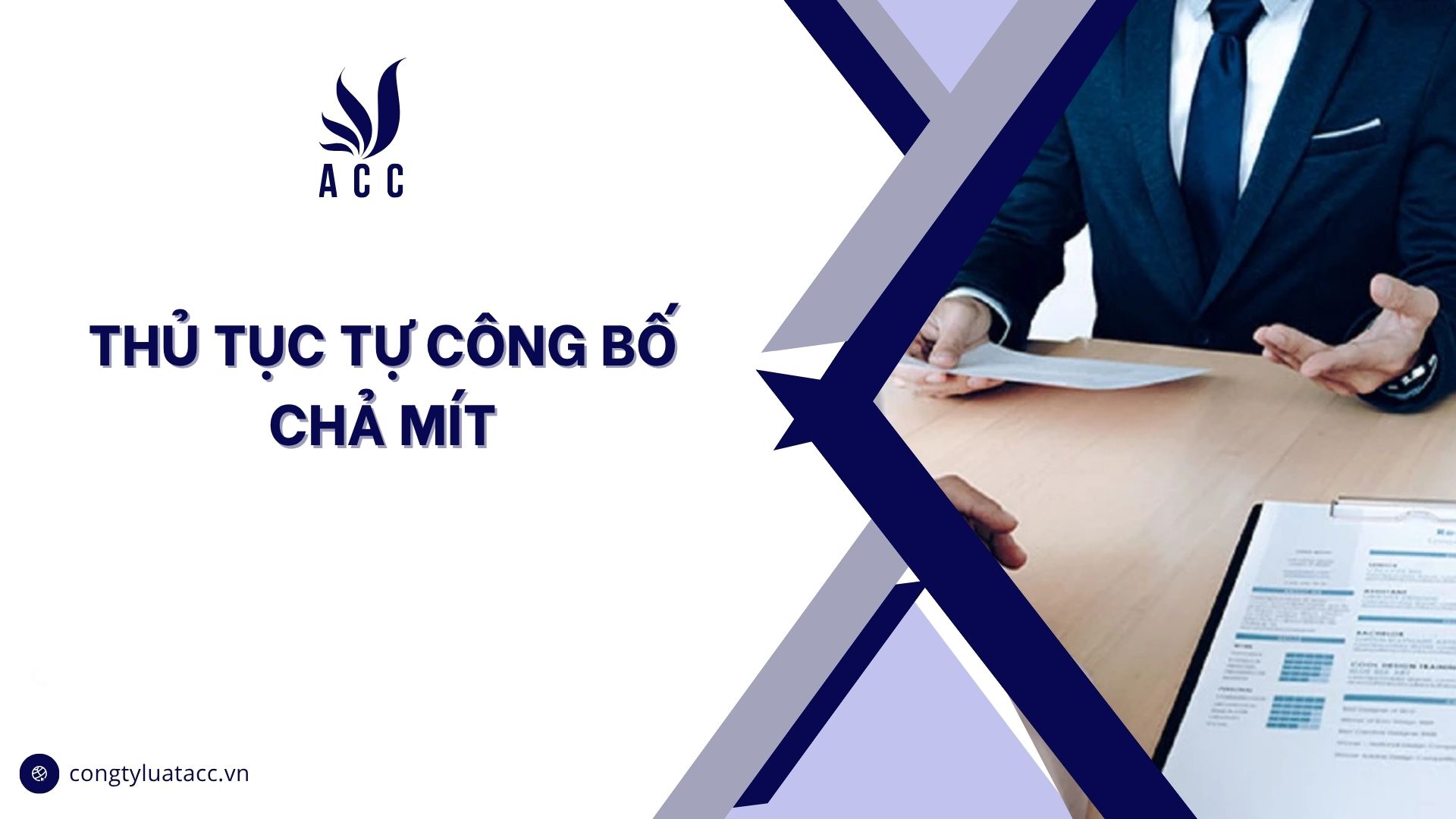 Thủ tục tự công bố chả mít