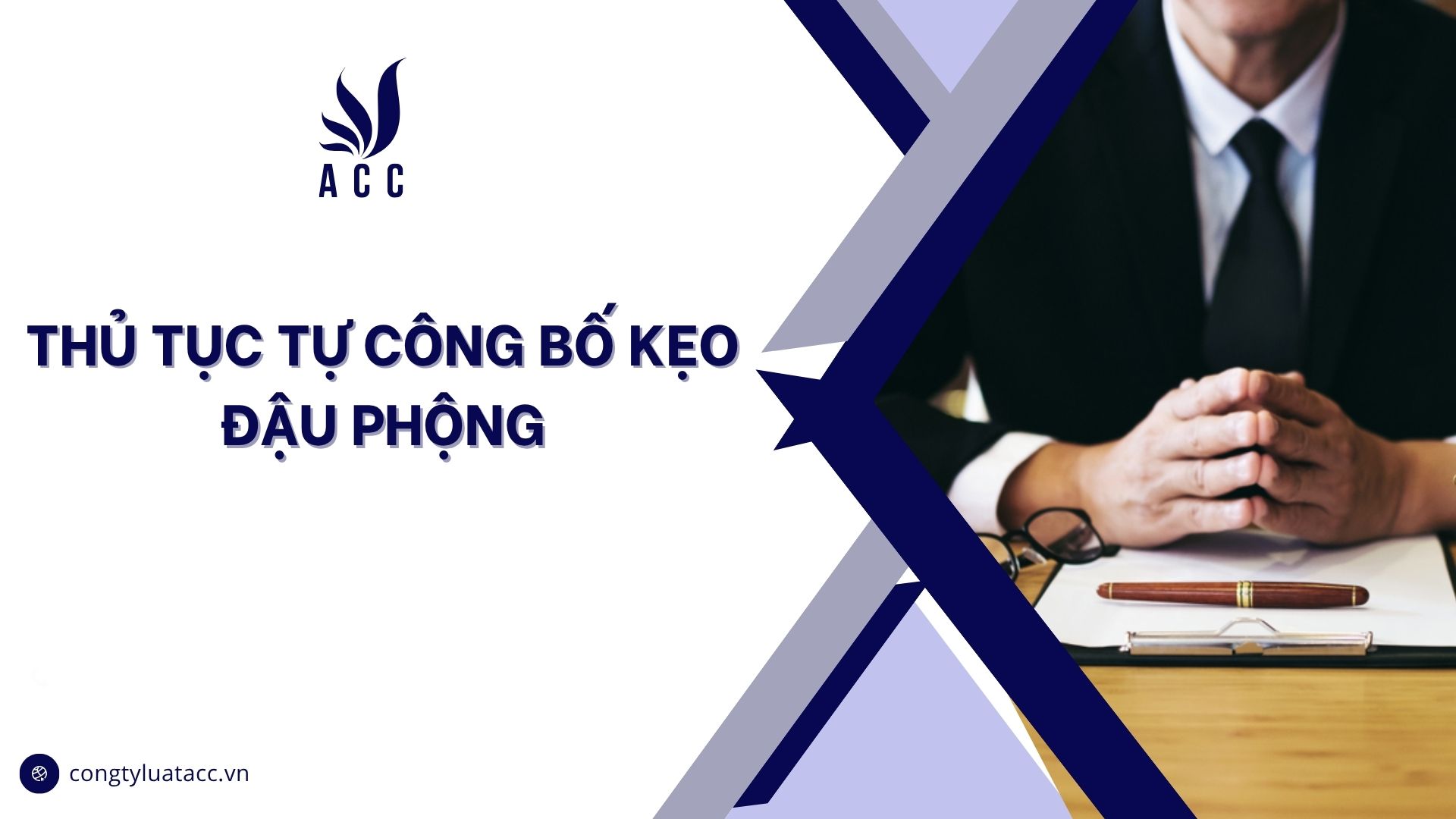Thủ tục tự công bố dầu đầu phộng