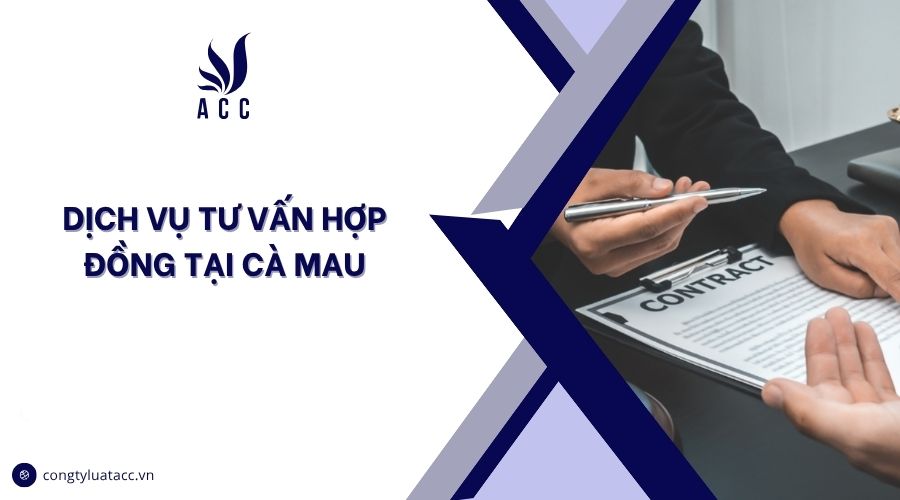 Dịch vụ tư vấn hợp đồng tại Cà Mau